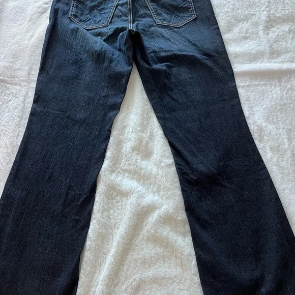 Tommy Hilfiger Dark Wash Jeans with Red Accents - Picture 2 of 4